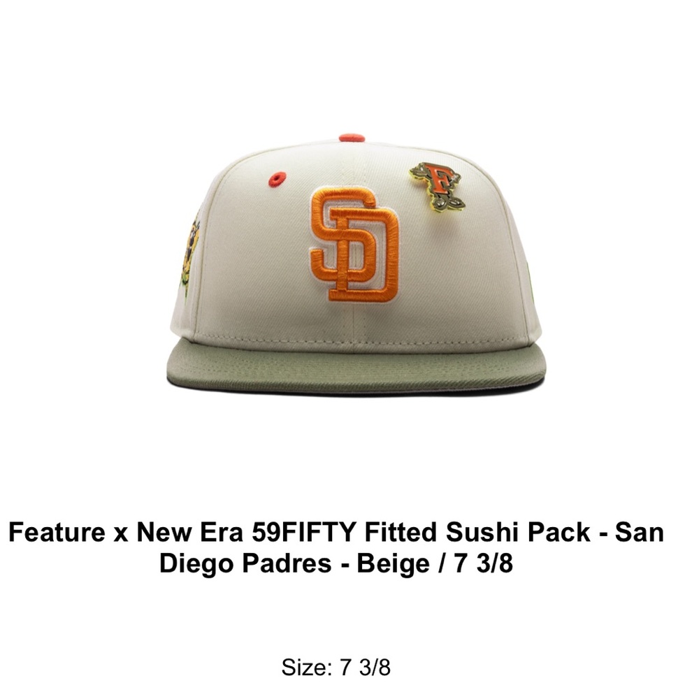 New Era 59FIFTY San Diego Padres Beige Cap